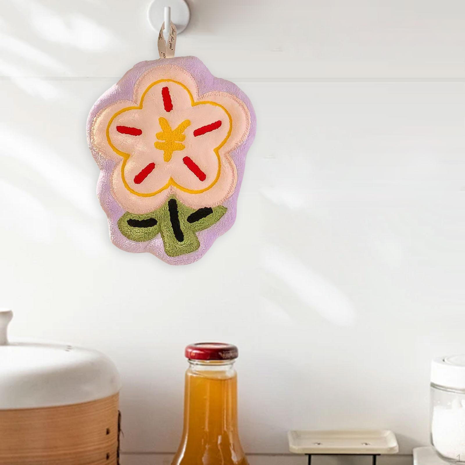 

Полотенце для рук из кораллового флиса с петлей для уборки, небольшие многоразовые полотенца бежевый