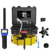 7-inch Screen Self-Leveling Sewer Endoscope with Meter Counter & 512Hz Transmitter for Pipe Inspection