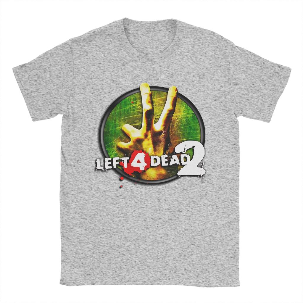 Left 4 Dead 2 Strój Koszulki Unisex 100% Bawełna T-shirt z Nadrukiem Odzież
