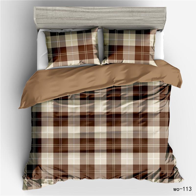 

RunGrape Комплект постельного белья с пододеяльником Двуспальный Полуторный Размер Квин Королевский Размер 240x220 Скандинавский Чехол на Кровать 150 Евро Постельное Белье 135 Постельные Принадлежности 200x200 EU Single 135x200 cm