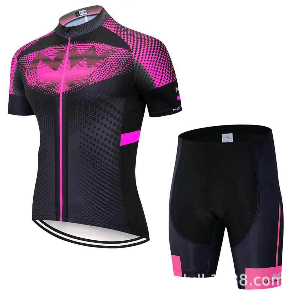 Summer NW Short Sleeve Strap Cycling Suit Men's Bicycle Suit Moisture Absorbing, Breathable and Sweating