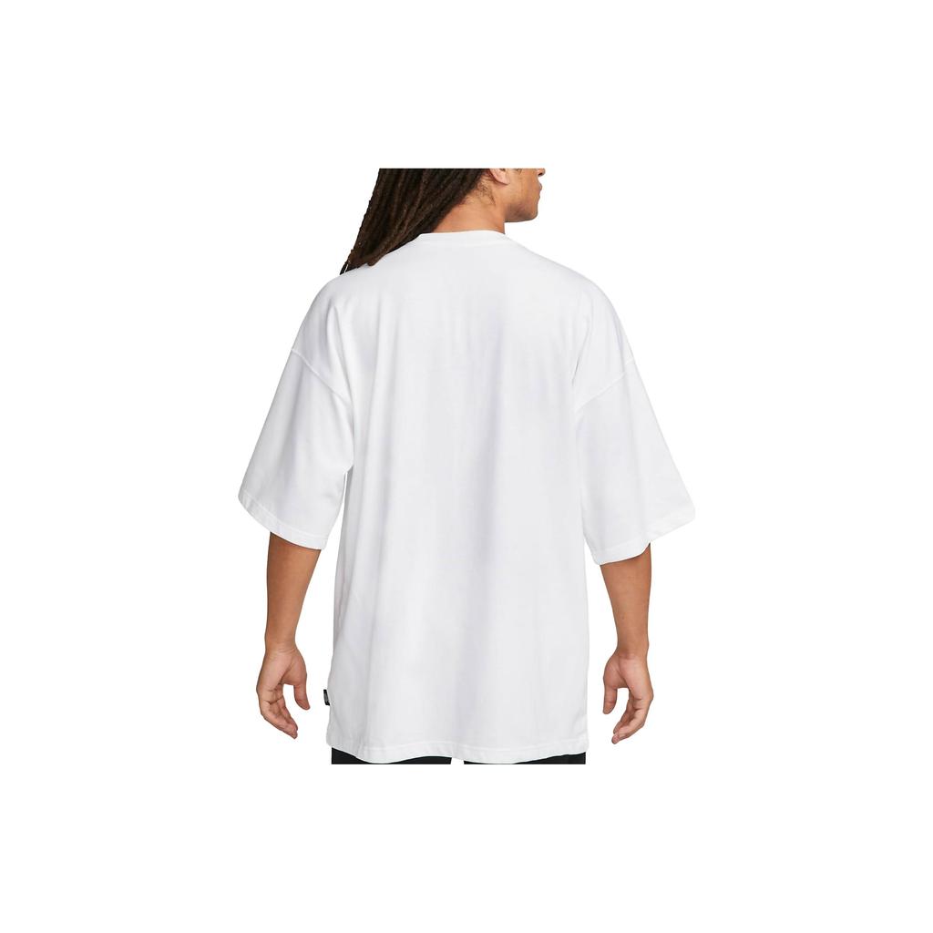 New Nike Drop Shoulder Sleeve T-Shirt Men's White FD1250-100