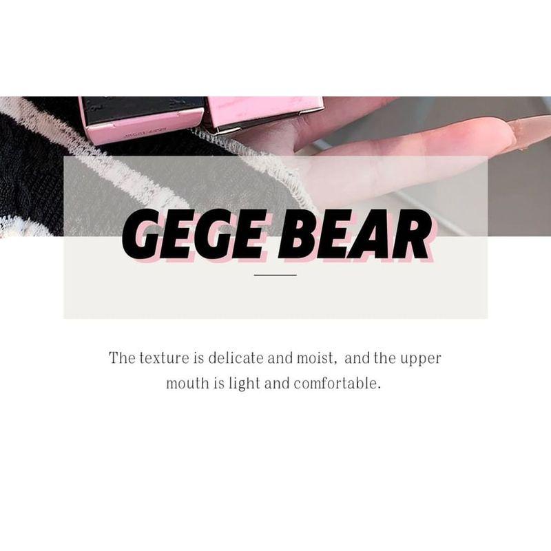 Gege Bear - Luster Water Gloss Liquid Lipstick - 6 Colors