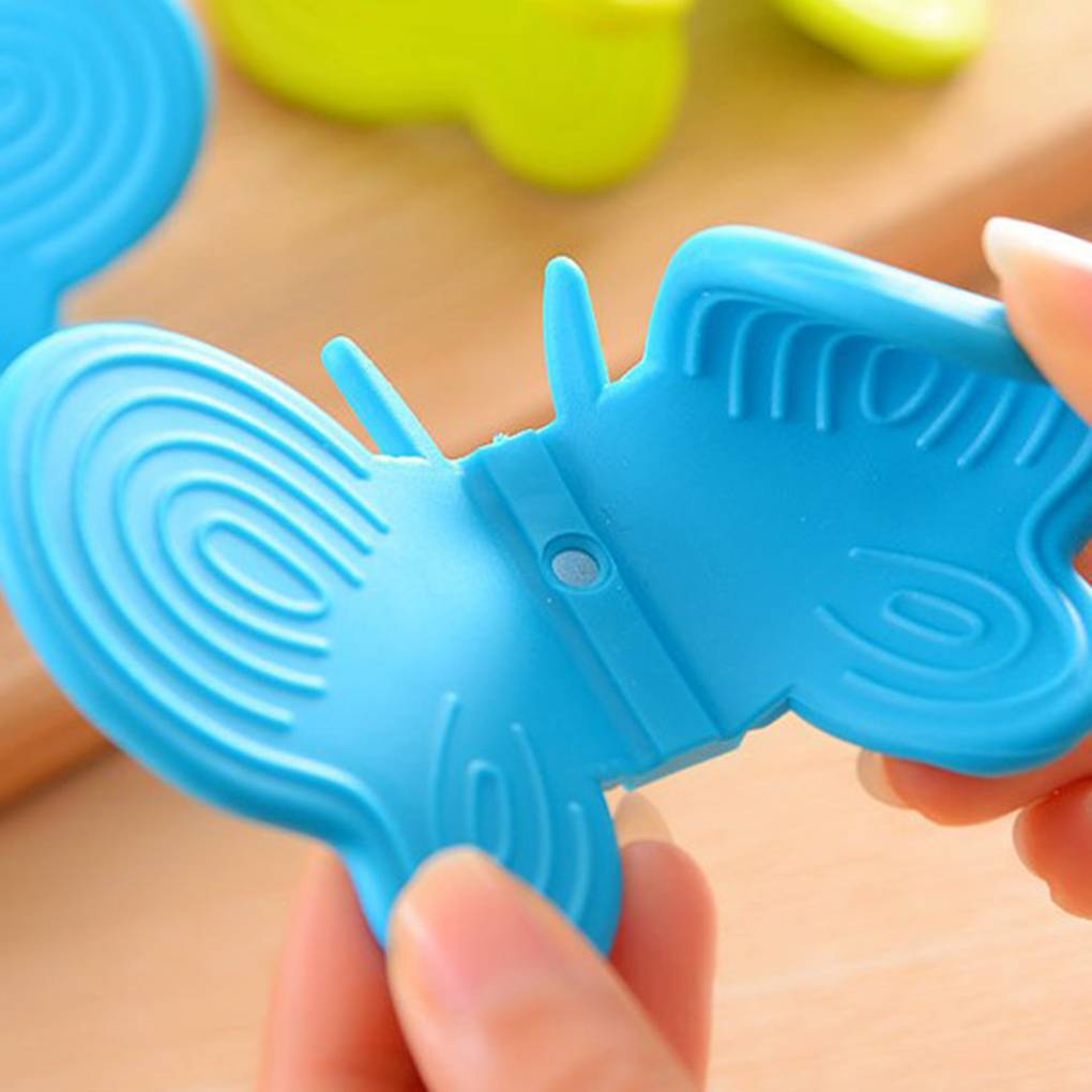 2Pcs Kitchen Anti-scald Clip Butterfly Shaped Heat Proof Bowl Plate Clamp Holder