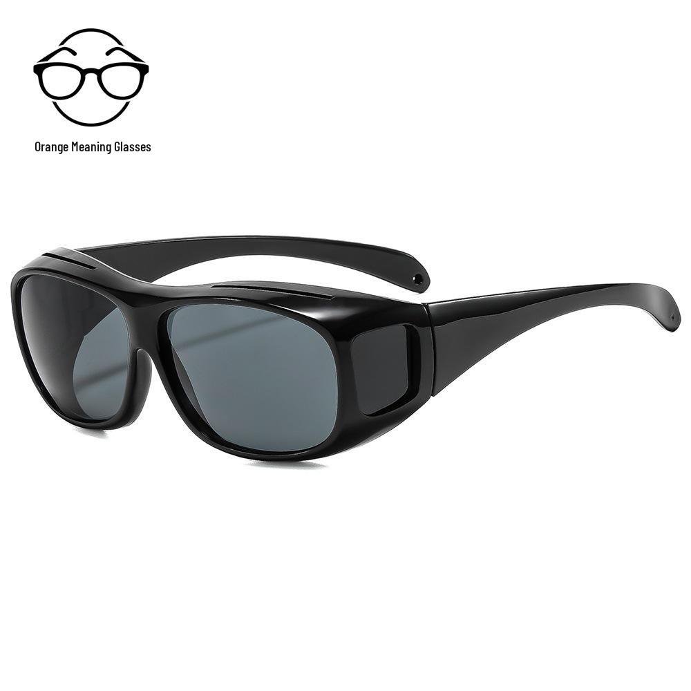 Unisex Night Vision Outdoor Sports Cycling Sunglasses with Yellow Lenses