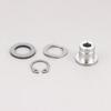Motorcycle Floating Brake Disc Stainless Steel Live Rivets Anti Deformation Universal for Most Motorbike Modification Projects