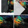 2D Flat Printing 2pcs Curtain Curtain Colorful Starry Cat Digital Printed Polyester Drapes Birthday Party Perfect for Holiday