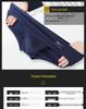 Slip Uomo Vita Media Cotone Spandex Confezione da 2