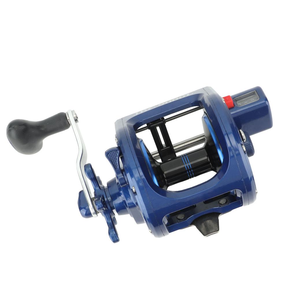 Baitcasting Fishing Reel Round Baitcaster Reel Smooth Powerful Saltwater Inshore Surf Trolling Reel JBC9000L