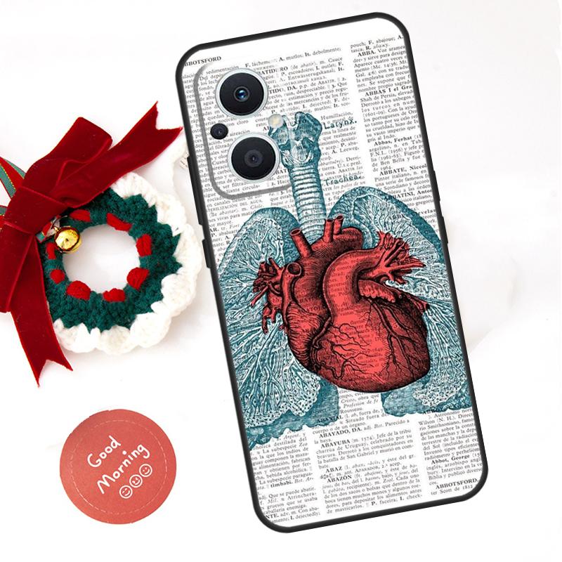 

Medical Human Anatomy Case For OPPO Reno 8 7 6 5 4 Lite 11F 10 Pro 8T 5Z 4Z OPPO Find X6 Pro X2 Neo X3 X5 Lite OPPO Find X2 Lite