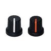 10Pcs Plastic Potentiometer Control Knob Guitar Volumes Control Knob 6mm Shaft Hole Amplifier Knob Easy To Install