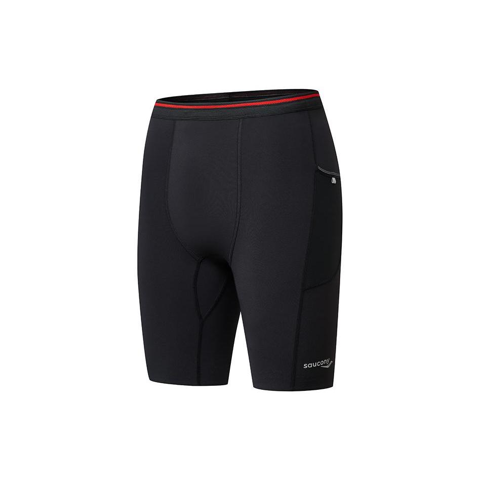 Saucony Running Shorts Men s Black SC2239006B-BKX XXXL