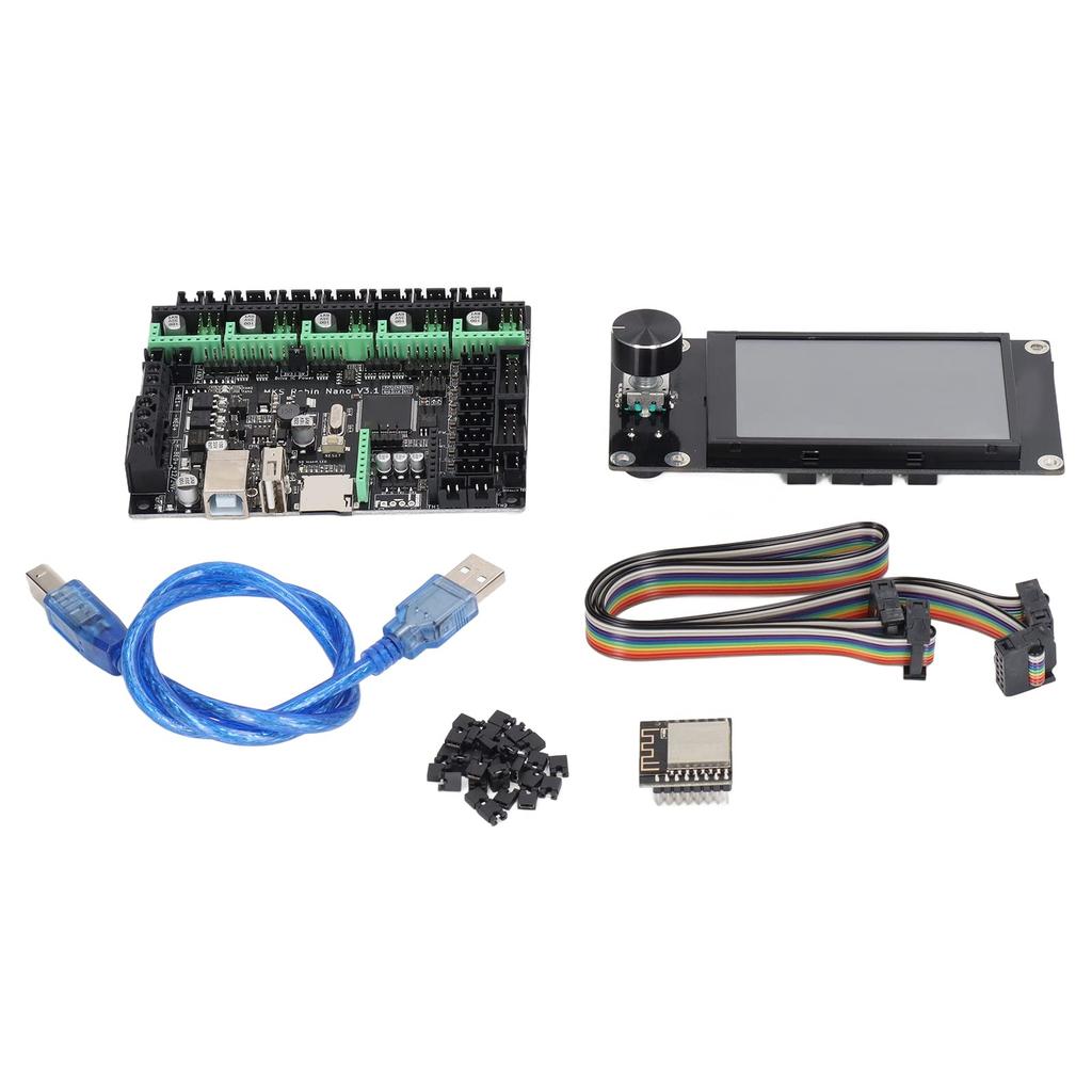 KIMISS 3D Printer Motherboard for MKS Controller Boards with TVS Protection and Virtual USB Device Support for Desktop 3D Printers