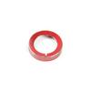 Red Aluminum Function Control Button Button Trim 1PCS For Ford Mustang 2015-