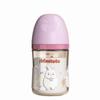 Wide Mouth Newborn Glass Bottle Rabbit Pattern Baby Milk Bottle  Transparent