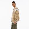 New MLB SS24 Baseball Jacket Unisex Light Camel 3AJPM0641-43CAL