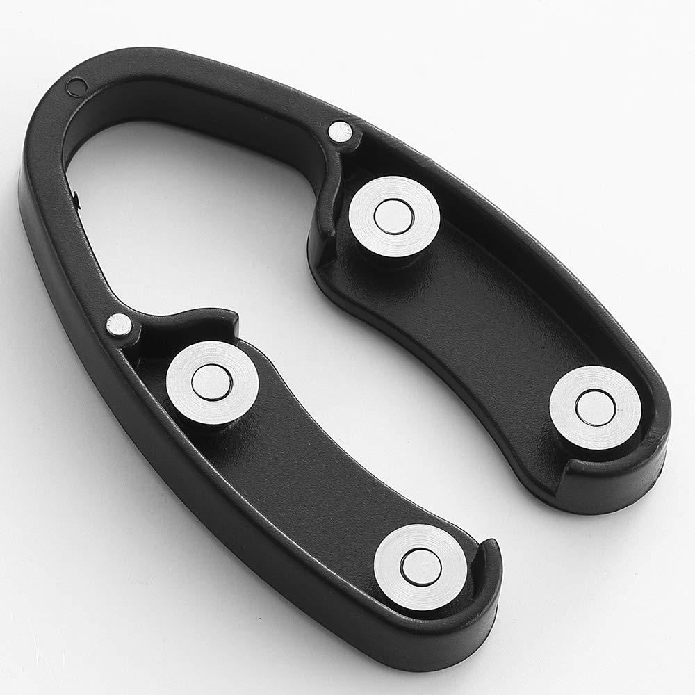 4-pakning Rustfritt stål ABS Vinfoliekutterverktøy, Rustfrie blader Foliefjerner for vinflasker, Vinaluminiumsfoliekutting