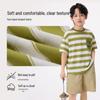 Boys' Casual Striped Short-Sleeve T-Shirt