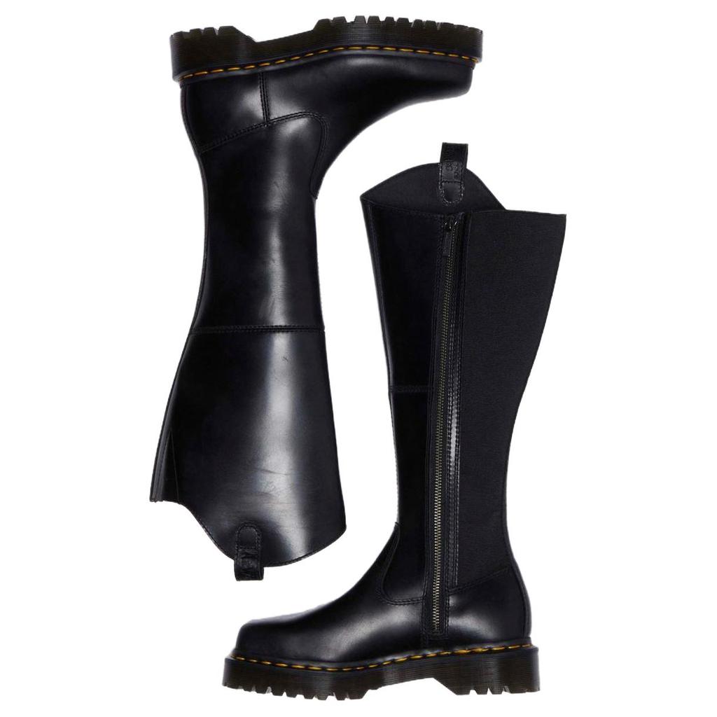 Dr. Martens Amaayah Leather Fashionable High Boots Women boots Black 31947001