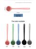 Premium Silicone Bath Brush - Soft Bristles, Long Handle, Double-Sided Back Scrubber