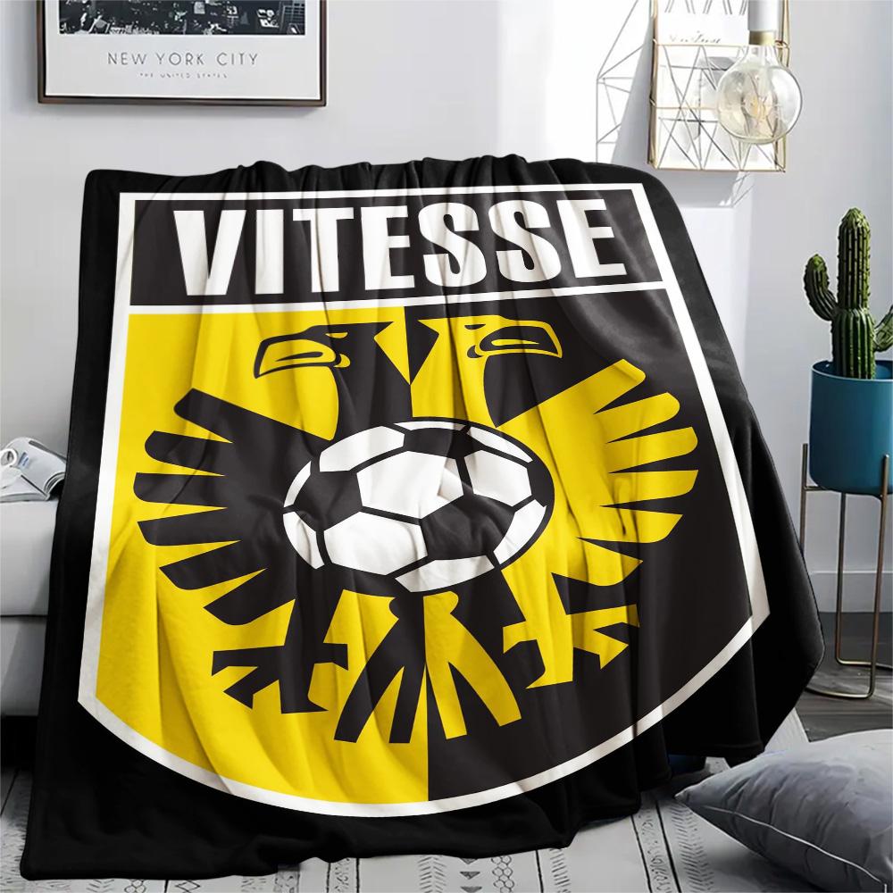 1pz S.B.V. Coperta in Flanella Vitesse Print Alta Qualità Calda Confortevole Coperta per Tutte le Stagioni Perfetta per Regali Decorazione per la Casa