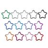 Aluminum Alloy Outdoor Star Shape Carabiner Locking Carabiner Clip Keychains for Backpack Camping Hiking Traveling