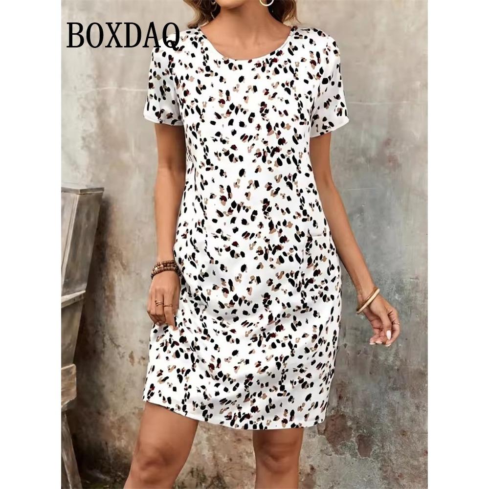 

2026 Fashion Rose Peony Floral 3D Printed Women s Dress Casual Vacation Travel Dresses Summer Short Sleeve Dress Woman Clothing XL