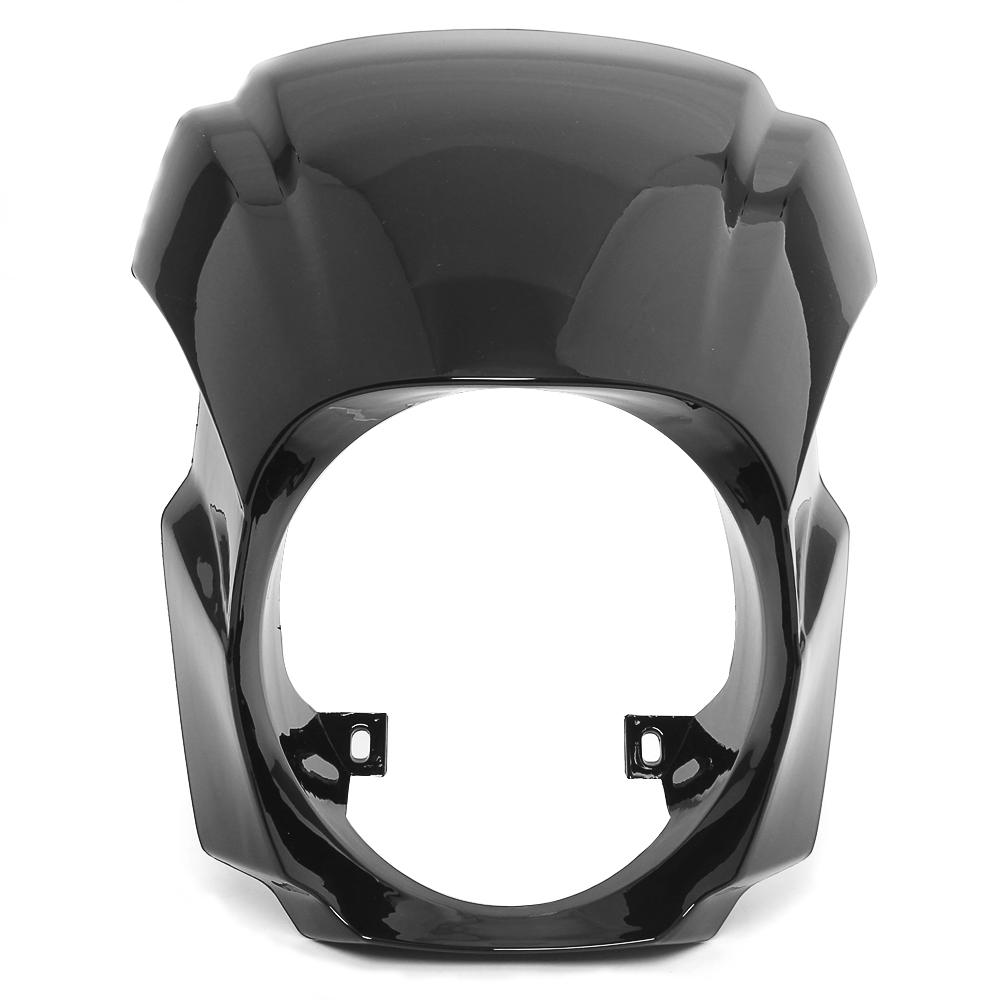 

Motorcycle Accessories 1 Set Healight Fairing Cover With Mounting Holder Black For Harley 2018-2021 Softail Breakout FXBR FXBRS