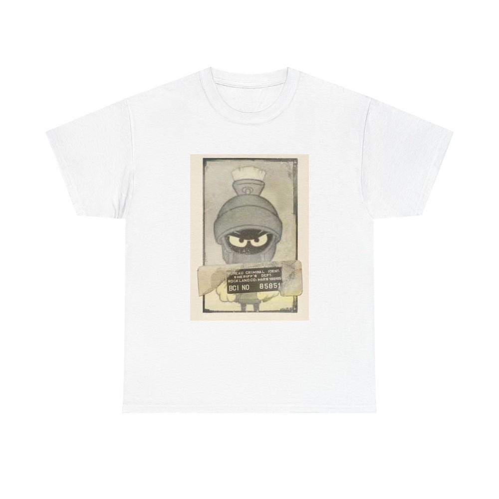 Marvin The Martian Vintage Poster Shirt Space Retro Unisex Heavy Cotton Tee Unisex T-Shirt S