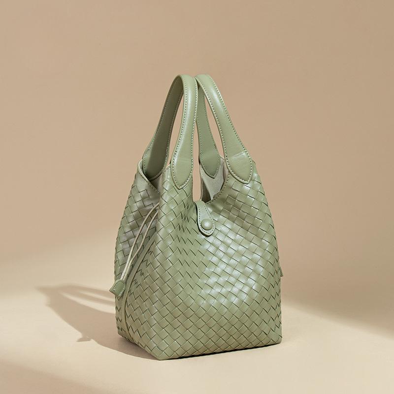 Summer Vegetable Basket Hand-held Women's Bag Hand-woven Bag Large-capacity Single-shoulder Crossbody Bag