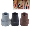 Walking Stick Pad Buffers Trekking Poles Cane Tip Protector Hiking Poles Tip Nonslip Foot Cover Hiking Accessories