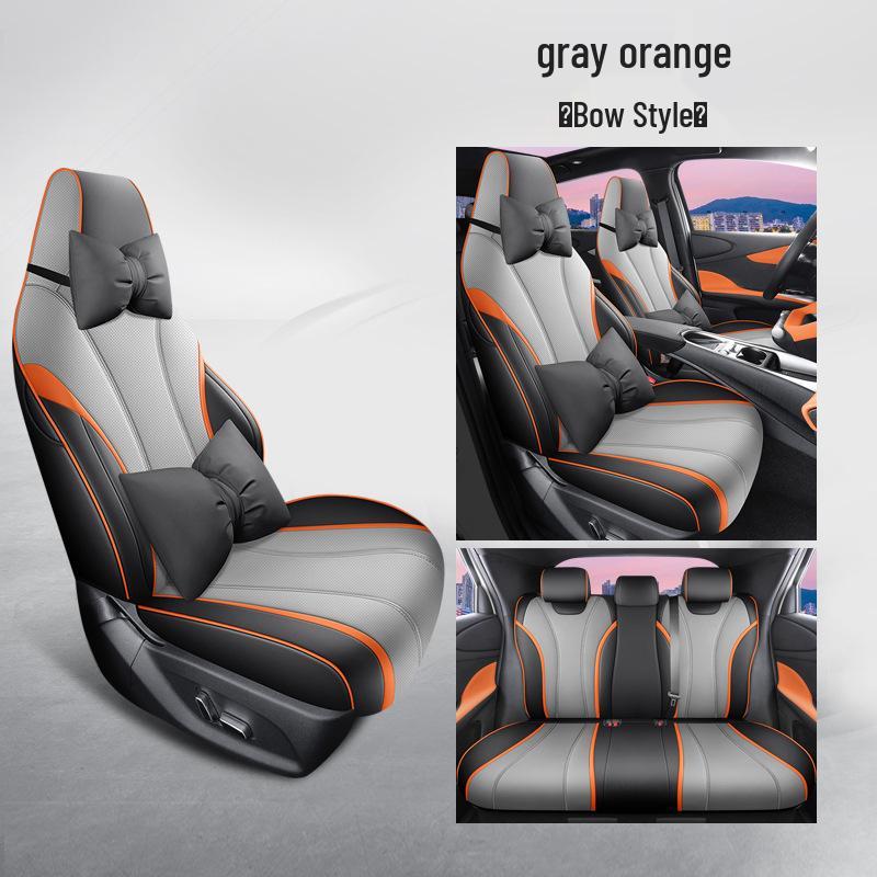 BYD Dolphin Leather Car Seat Cushion - All-Season, Universal Fit