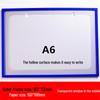Kashi Magnetic Signboard: A-type Strong Magnetic Label for Shelves & Cabinets, with Buckle Feature