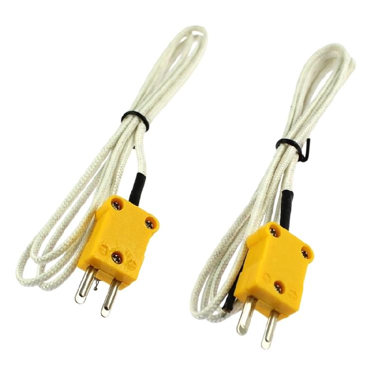 Industrial Digital Thermometers With 2 Probes For Accurate Temperatures Readings Up To 1370C