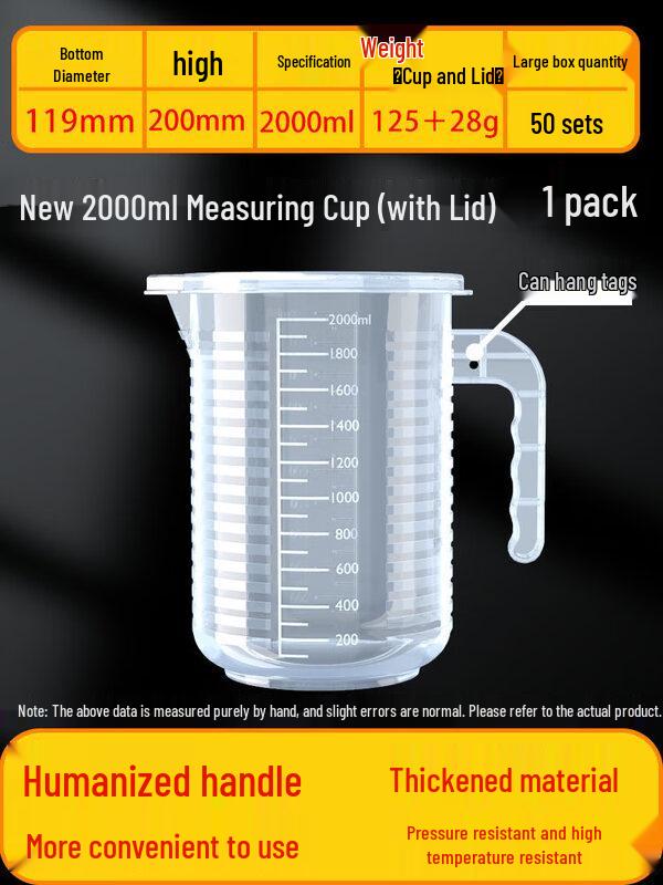 ZISIZ Food Grade Kitchen Measuring Cup