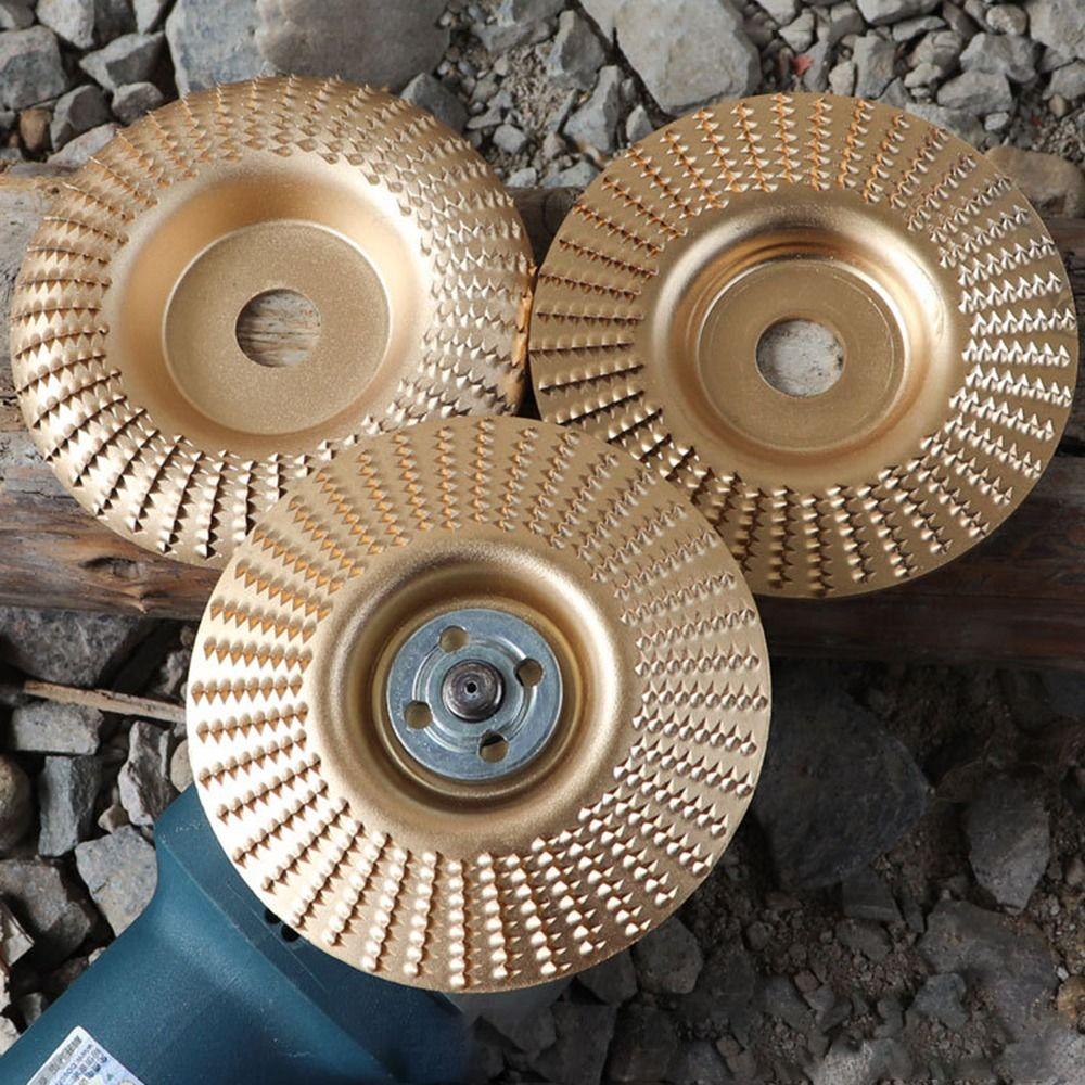 1/3Pcs Abrasive Tool Wood Polishing Wheel Shaping Carving Sanding Angle Grinder Disc