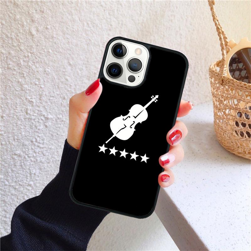 Cool Music Violin C Phone Case for iPhone 17 Air 16 PRO MAX 15 14 PLUS 12 11 13 Back Cover Fundas Shell Coque