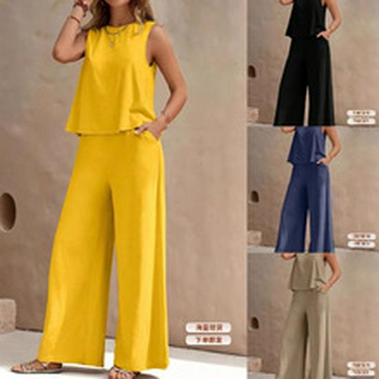 2025 Summer Sleeveless V-Neck Back Zip Elegant Long Dress for Women