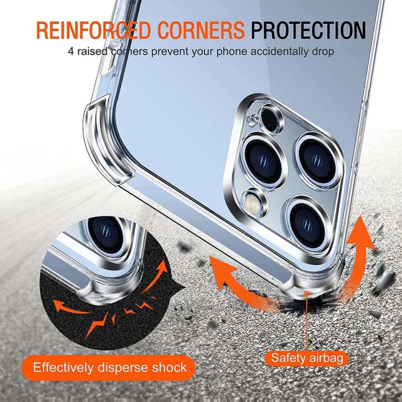 Ultradünne Stoßfeste Transparente Handyhüllen Für Xiaomi Redmi 13 12 11 12X 12S Ultra 10 11T 12T Lite Redmi Note 12 11 8 7 9 10 Pro Max 9A 9T Hülle