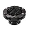 Bouchon de réservoir moto CNC bouchon de gaz Craftride TD6 noir