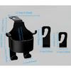 Multifunctional Car Seat Headrest Hooks Car Rear Seat Cup Holder with Cell Phone Holder and Storage Hooks for Bags Clothes