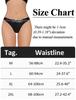 Maeau Shiny Sheer Sexy Comfortable and Brazilian Sizes C and L Women's T-Back Panties, Underwear, Low-Rise, Panties, Breathable, Style, Seamless,
