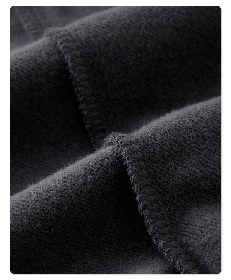 ARTIE Men's 2024 Autumn/Winter Bo Er Flannel Lapel Sweater - 340g Loose Trend Style