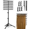 Braiding Hair Rack Hair Extension Holder Hanger,Hair Stand with Stylist Hair Braiding Tool for Hair Salon Home Traveling