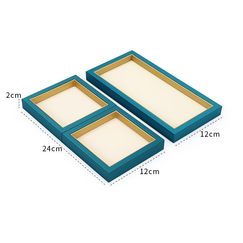 Bracelet Jewelry Displays Tray Jewellery Combination Showcase Pallet Counter Necklace Show Salver Jeweler Trinket Storage Tray