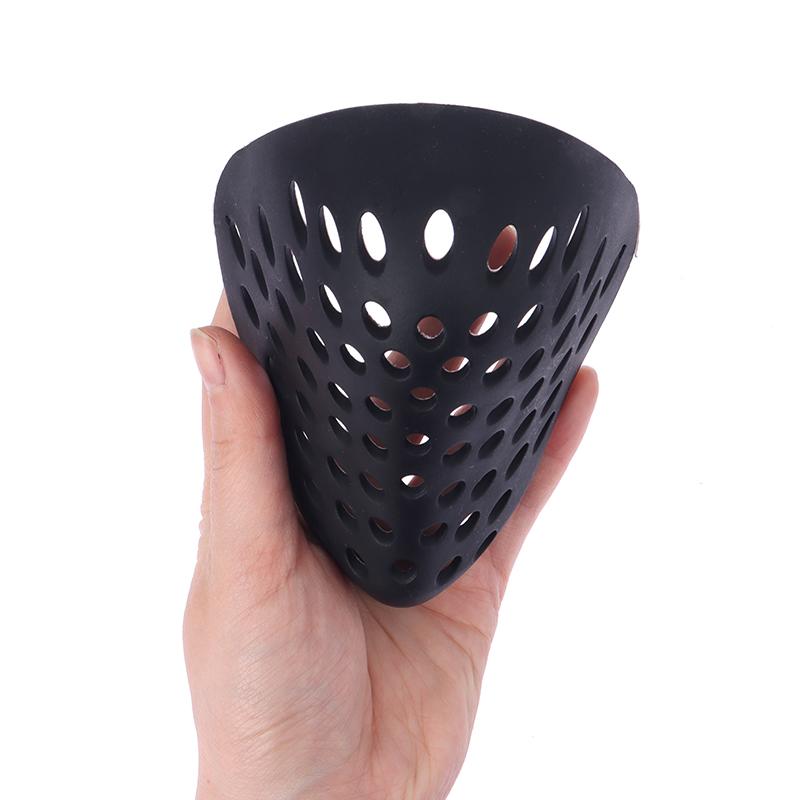 Nuovo·Mini Maschera Cosplay Props Silice Nero/Rosso Halloween Maschera Mezza Faccia Maschera Bocca·