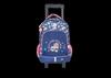 Rolling Backpack - KIP - KIP ROLLER - 2 Compartments - Zipped Front Pocket - Grey Blue