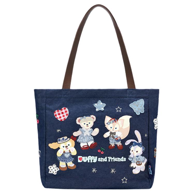 New Disney Cotton Tote Bag, Shopping Bag, Handbag, Shoulder Bag Unisex Blue 400060391146