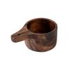 Mahogany Measuring Cup Four-piece Set, Coffee Measuring Cup Set, Milk Powder Spoon, Seasoning Spoon