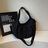 Large-capacity cloth bag women's new one-shoulder tote bag trendy and light tote bag casual messenger bag